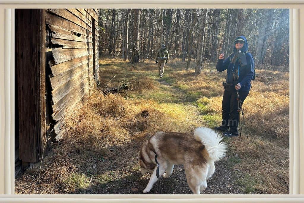 Exploring ruins in the winter at the Cole House. 

History at Eno River State Park, Durham
