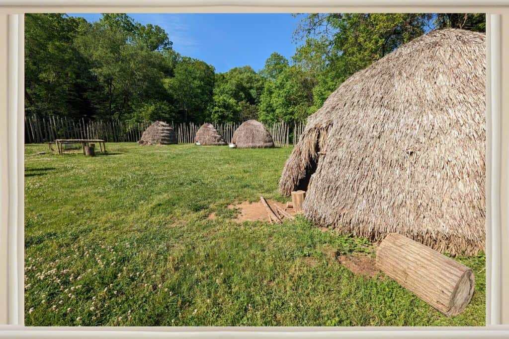 Occaneechi Village Replica Site
from Visit Hillsborough

History at Eno River State Park, Durham, NC
